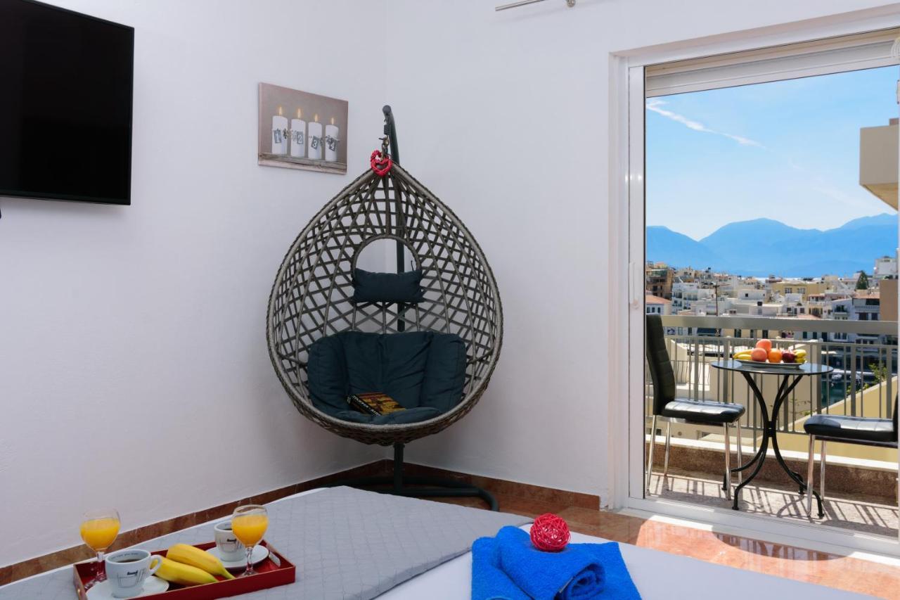 Luxury Lake View Center House Agios Nikolaos  Exterior photo